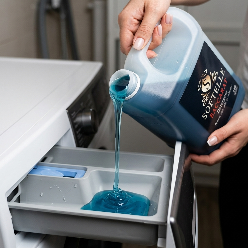 detergent lichid in masina de spalat
